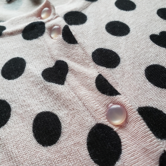 Cable & Gauge Hearts and Polka Dots Sweater - Picture 7 of 11